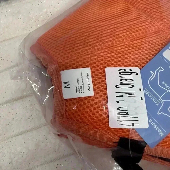 NEW Kuoser Soft Dog Cone Collar After Surgery Adjustable Recovery, Medium,Orange - Picture 9 of 10